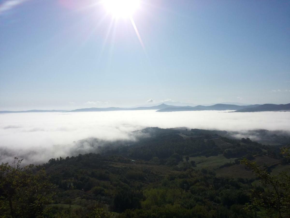 House With Stunning Views Villa Chiusdino Buitenkant foto